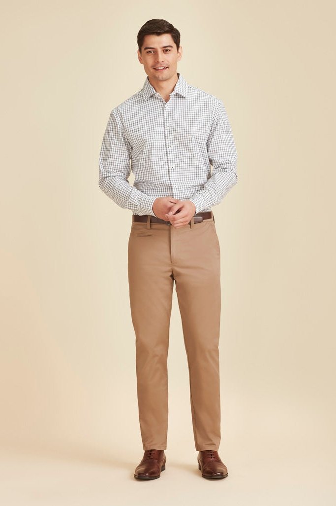 Biz Corporates Mens Traveller Modern Stretch Chino Pant - RGP264M | Biz Corporates | Fashion Biz Online