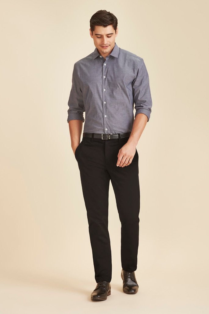 Biz Corporates Mens Traveller Modern Stretch Chino Pant - RGP264M | Biz Corporates | Fashion Biz Online