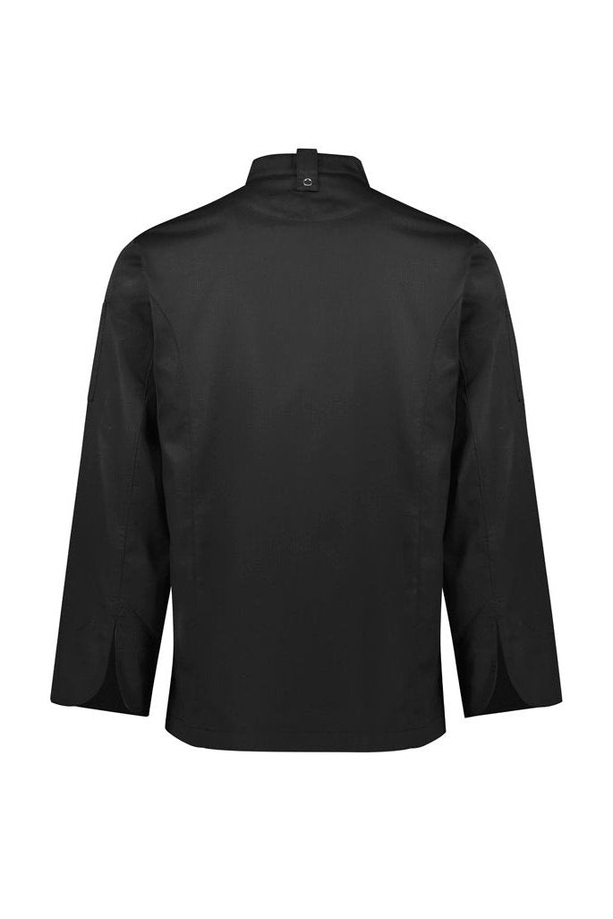 Fashion Biz Mens Alfresco Long Sleeve Chef Jacket - CH330ML | Biz Collection | Fashion Biz Online