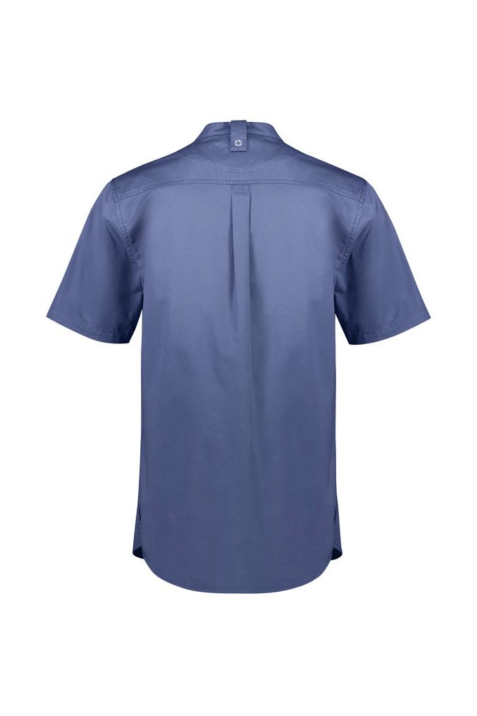 Fashion Biz Mens Salsa Short Sleeve Chef Shirt - CH329MS | Biz Collection | Fashion Biz Online