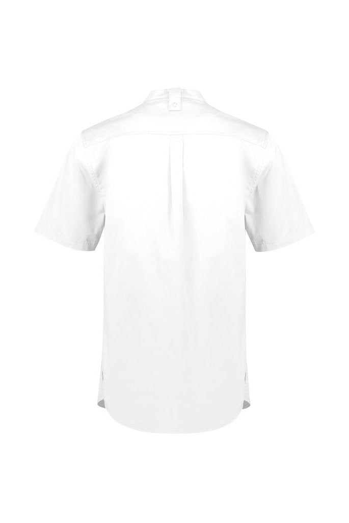 Fashion Biz Mens Salsa Short Sleeve Chef Shirt - CH329MS | Biz Collection | Fashion Biz Online