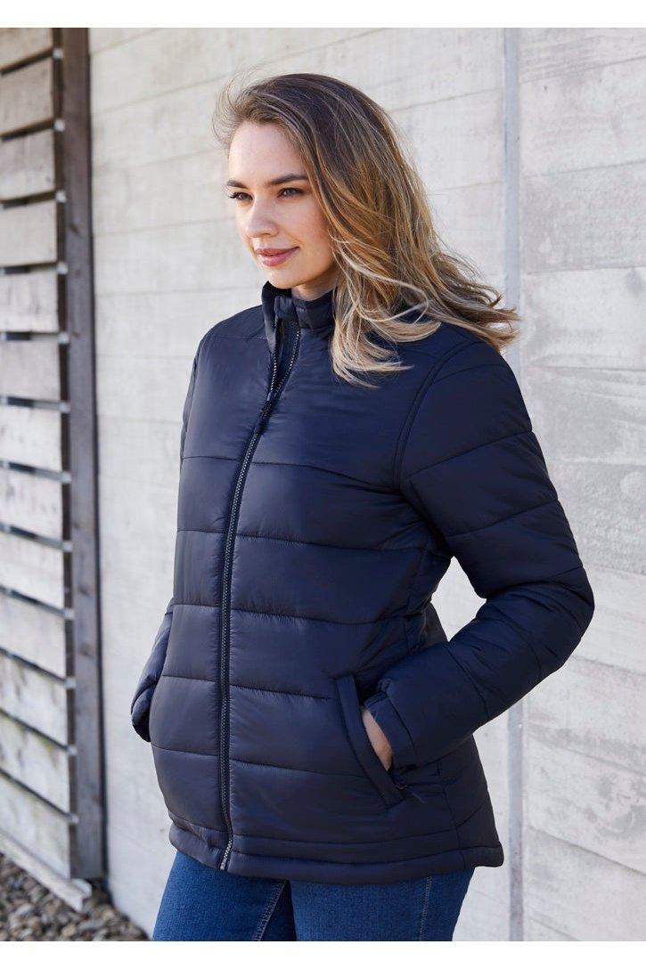 BIZ Alpine Ladies Puffer Jacket - J212L | Biz Collection | Fashion Biz Online