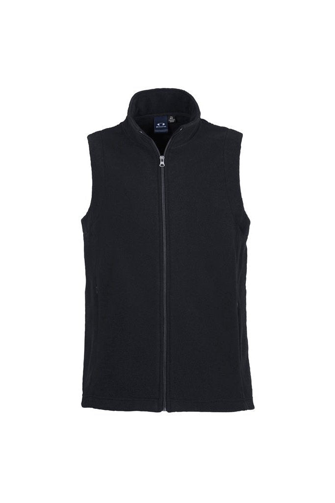 BIZ & BizCare Ladies Plain Micro Fleece Vest - PF905 | Biz Collection | Fashion Biz Online