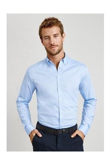 BIZ Camden Mens Long Sleeve Shirt - S016ML | Biz Collection | Fashion Biz Online