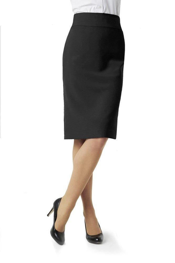 BIZ Ladies Classic Below Knee Length Fully Lined Skirt - BS29323 | Biz Collection | Fashion Biz Online