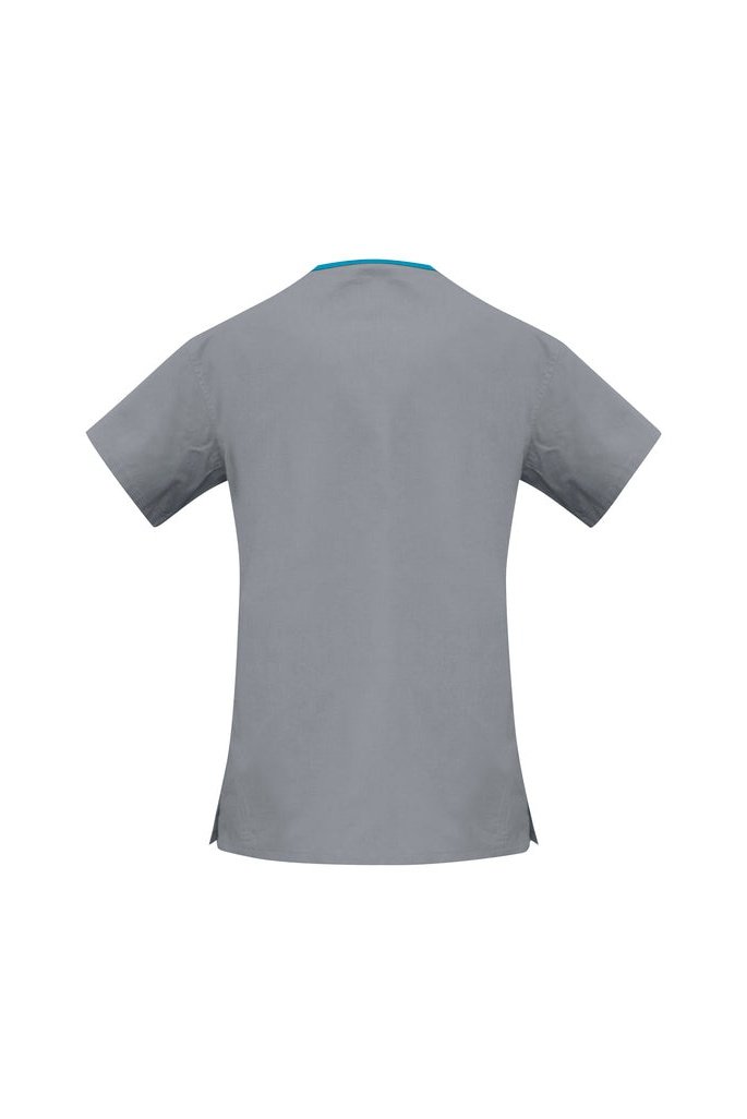 BIZ Ladies Contrast Crossover Scrubs Top - H10722 | Biz Collection | Fashion Biz Online