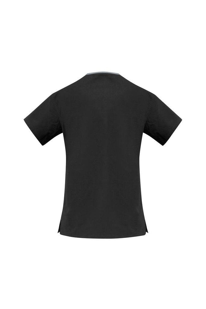 BIZ Ladies Contrast Crossover Scrubs Top - H10722 | Biz Collection | Fashion Biz Online