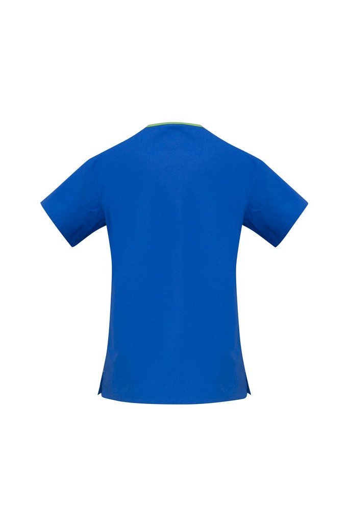 BIZ Ladies Contrast Crossover Scrubs Top - H10722 | Biz Collection | Fashion Biz Online