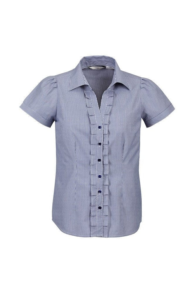 BIZ Ladies Edge Short Sleeve Shirt - S267LS | Biz Collection | Fashion Biz Online