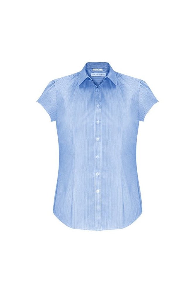 BIZ Ladies Euro Short Sleeve Shirt - S812LS | Biz Collection | Fashion Biz Online