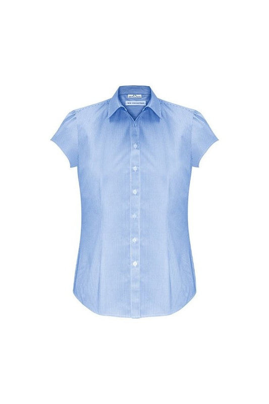 BIZ Ladies Euro Short Sleeve Shirt - S812LS | Biz Collection | Fashion Biz Online