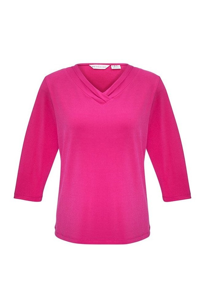 BIZ Ladies Lana 3/4 Sleeve Top - K819LT | Biz Collection | Fashion Biz Online