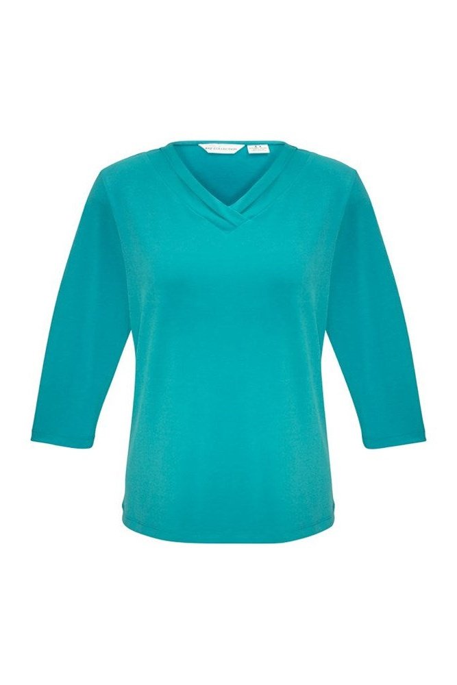 BIZ Ladies Lana 3/4 Sleeve Top - K819LT | Biz Collection | Fashion Biz Online