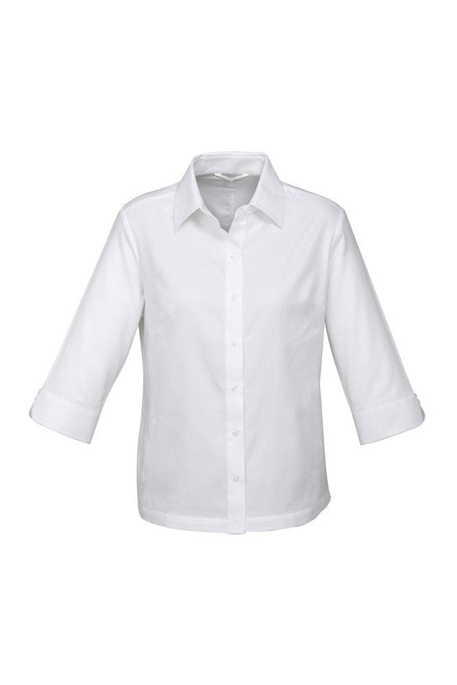BIZ Ladies Luxe 3/4 Sleeve Shirt - S10221 | Biz Collection | Fashion Biz Online