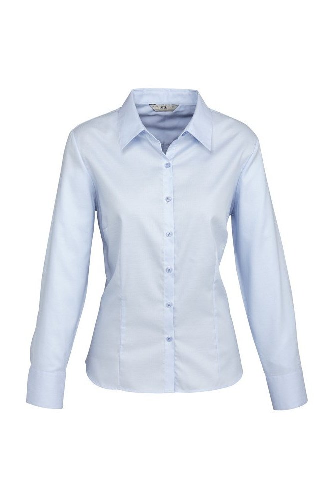 BIZ Ladies Luxe Long Sleeve Shirt - S118LL | Biz Collection | Fashion Biz Online