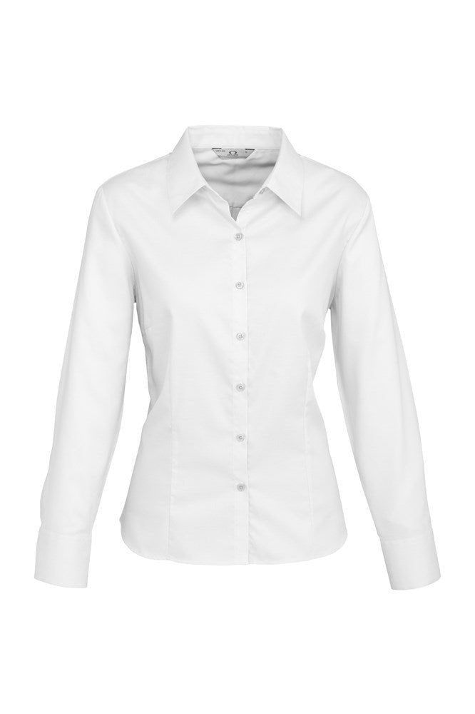 BIZ Ladies Luxe Long Sleeve Shirt - S118LL | Biz Collection | Fashion Biz Online