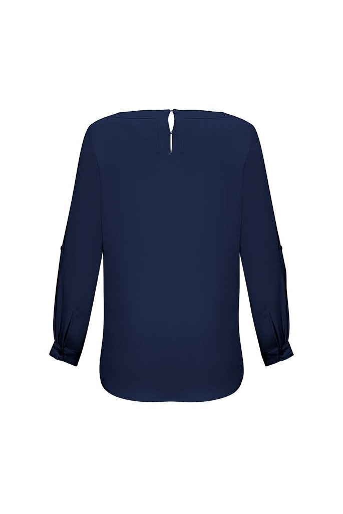 BIZ Ladies Madison Boatneck Blouse - S828LL | Biz Collection | Fashion Biz Online