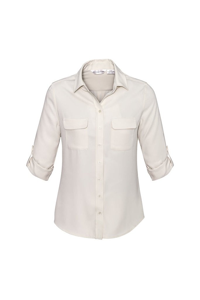 BIZ Ladies Madison Long Sleeve Blouse - S626LL | Biz Collection | Fashion Biz Online
