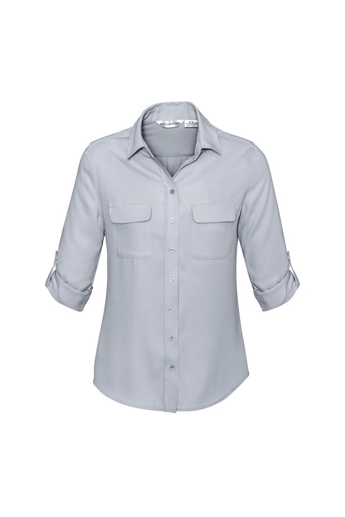 BIZ Ladies Madison Long Sleeve Blouse - S626LL | Biz Collection | Fashion Biz Online