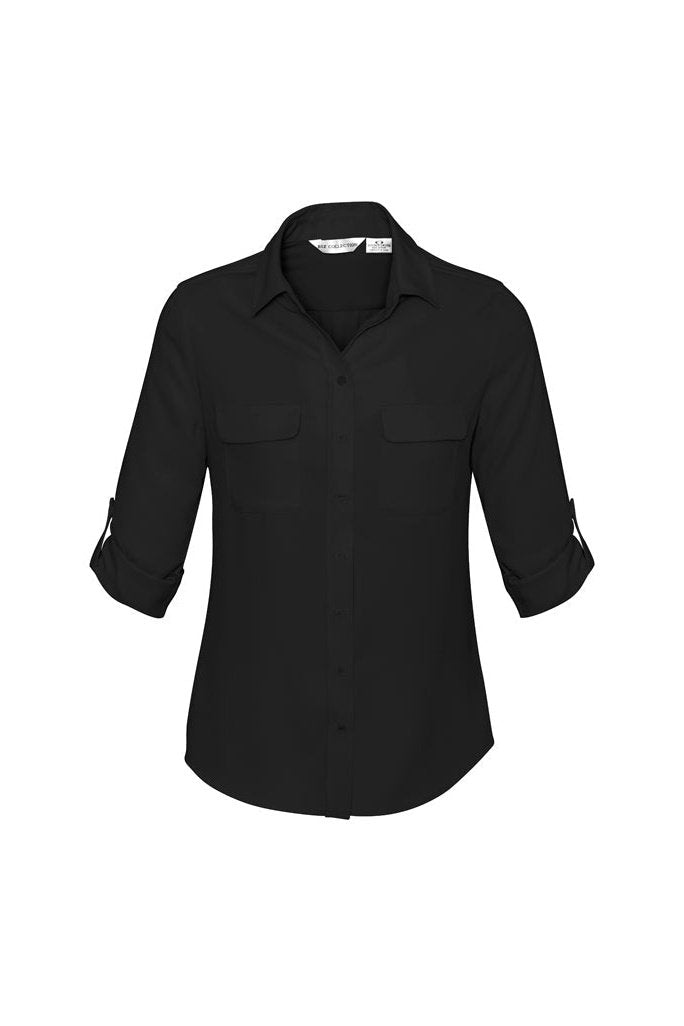 BIZ Ladies Madison Long Sleeve Blouse - S626LL | Biz Collection | Fashion Biz Online
