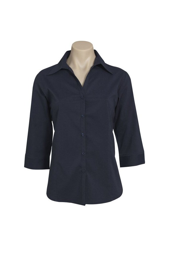 BIZ Ladies Metro 3/4 Sleeve Shirt - LB7300 | Biz Collection | Fashion Biz Online