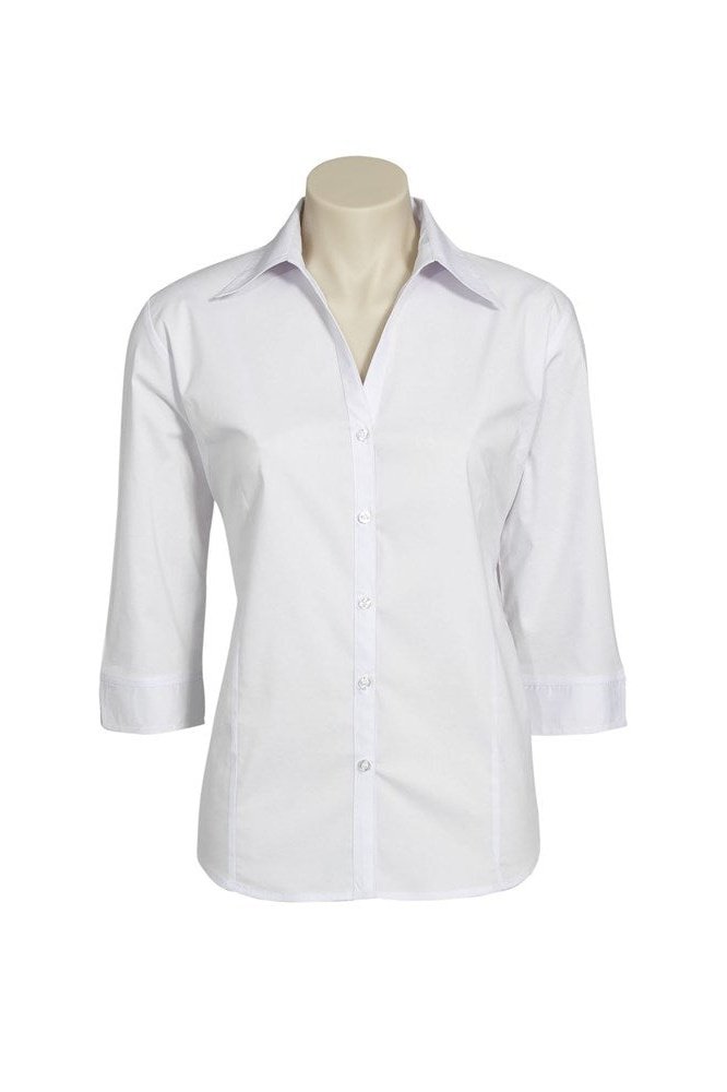 BIZ Ladies Metro 3/4 Sleeve Shirt - LB7300 | Biz Collection | Fashion Biz Online