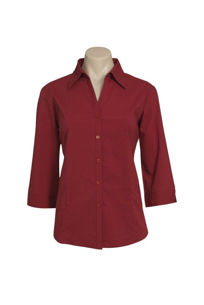 BIZ Ladies Metro 3/4 Sleeve Shirt - LB7300 | Biz Collection | Fashion Biz Online