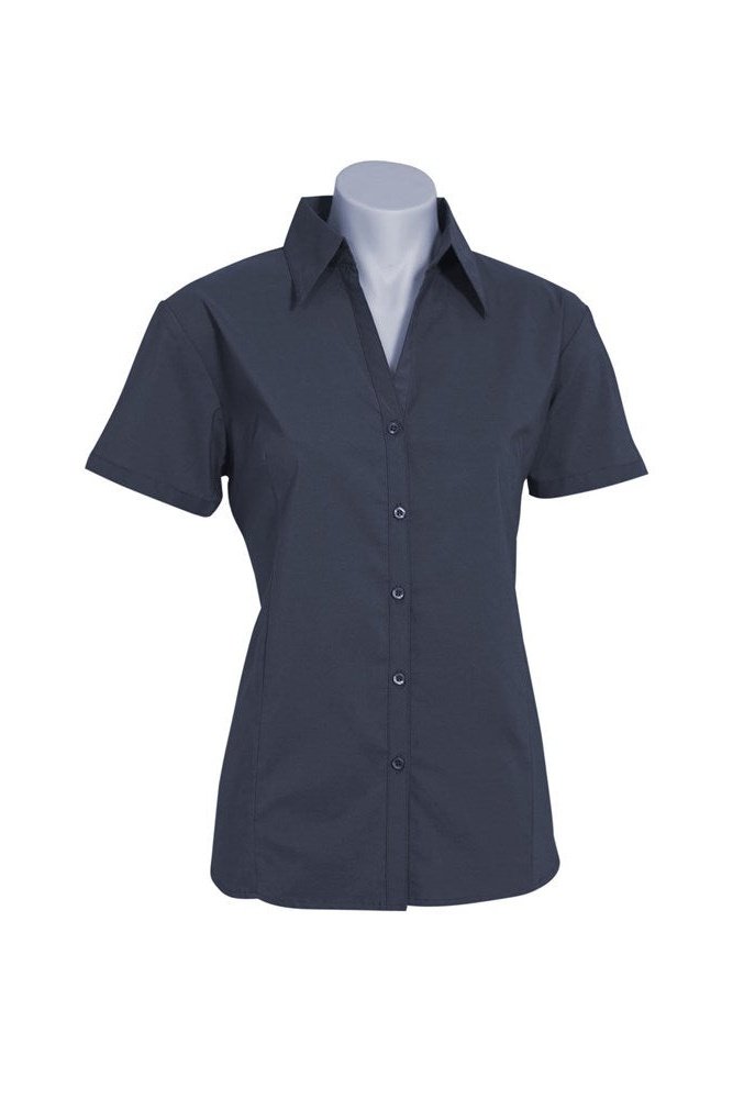 BIZ Ladies Metro Short Sleeve Shirt - LB7301 | Biz Collection | Fashion Biz Online
