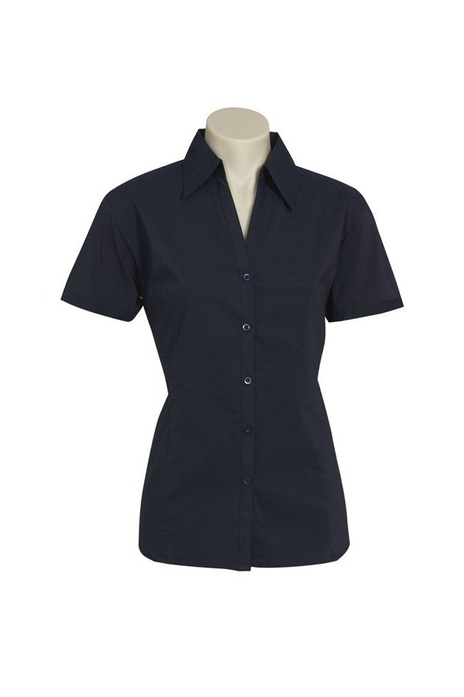 BIZ Ladies Metro Short Sleeve Shirt - LB7301 | Biz Collection | Fashion Biz Online