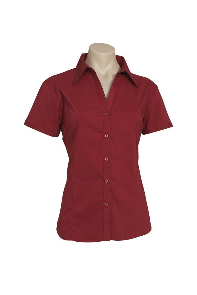 BIZ Ladies Metro Short Sleeve Shirt - LB7301 | Biz Collection | Fashion Biz Online