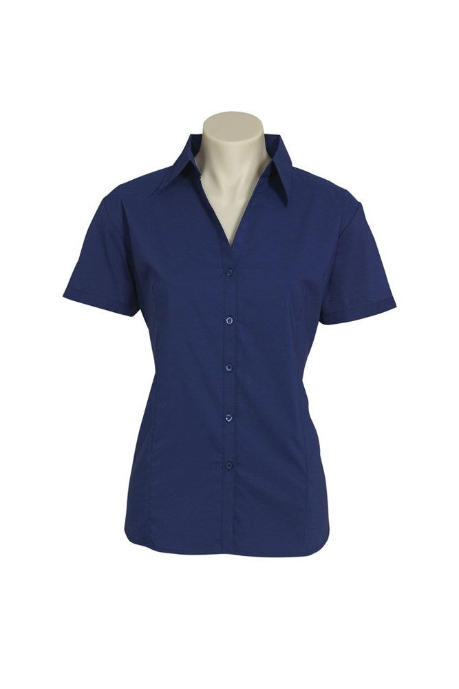 BIZ Ladies Metro Short Sleeve Shirt - LB7301 | Biz Collection | Fashion Biz Online