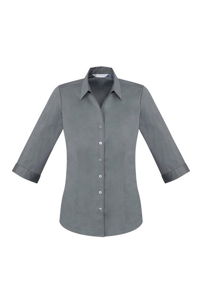 BIZ Ladies Monaco 3/4 Sleeve Shirt - S770LT | Biz Collection | Fashion Biz Online