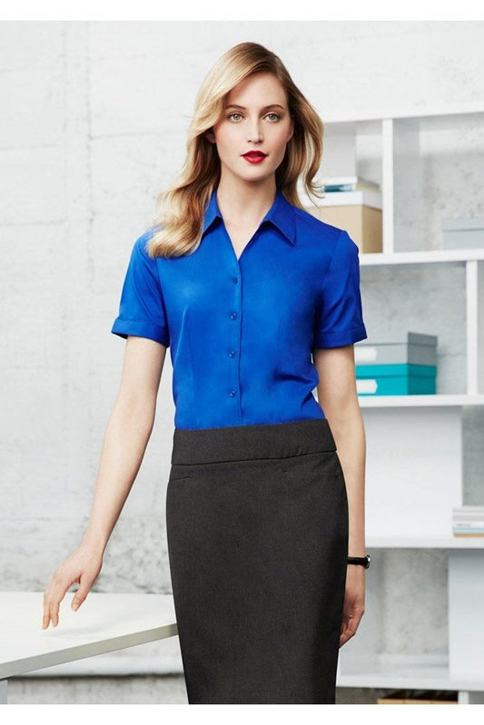 BIZ Ladies Monaco Short Sleeve Shirt - S770LS | Biz Collection | Fashion Biz Online