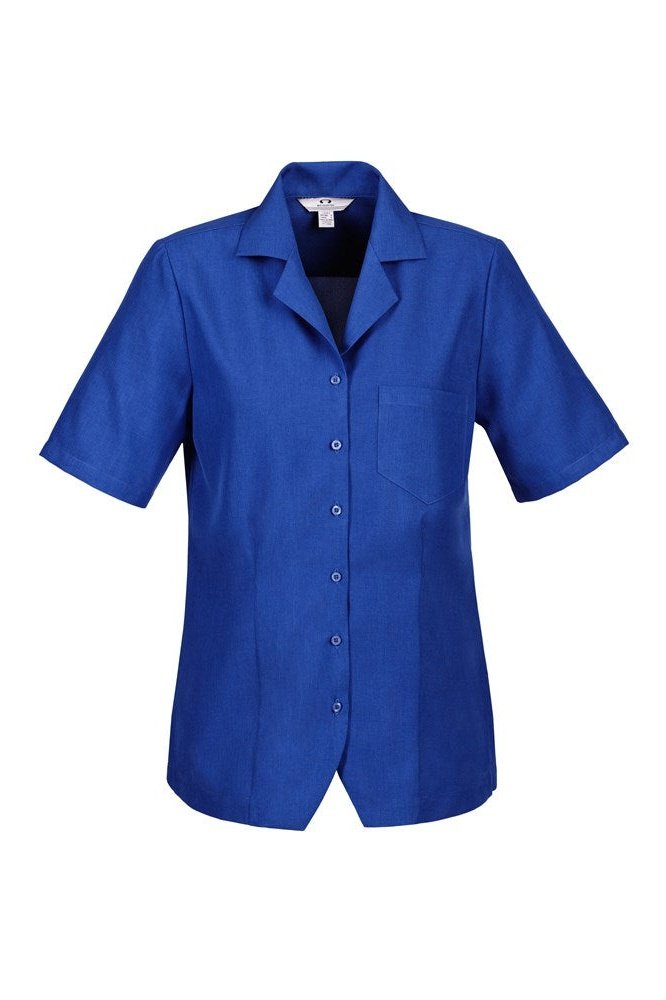BIZ Ladies Plain Oasis Overblouse - S265LS | Biz Collection | Fashion Biz Online