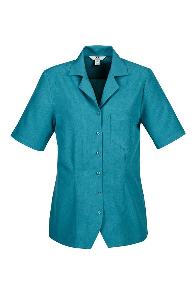 BIZ Ladies Plain Oasis Overblouse - S265LS | Biz Collection | Fashion Biz Online