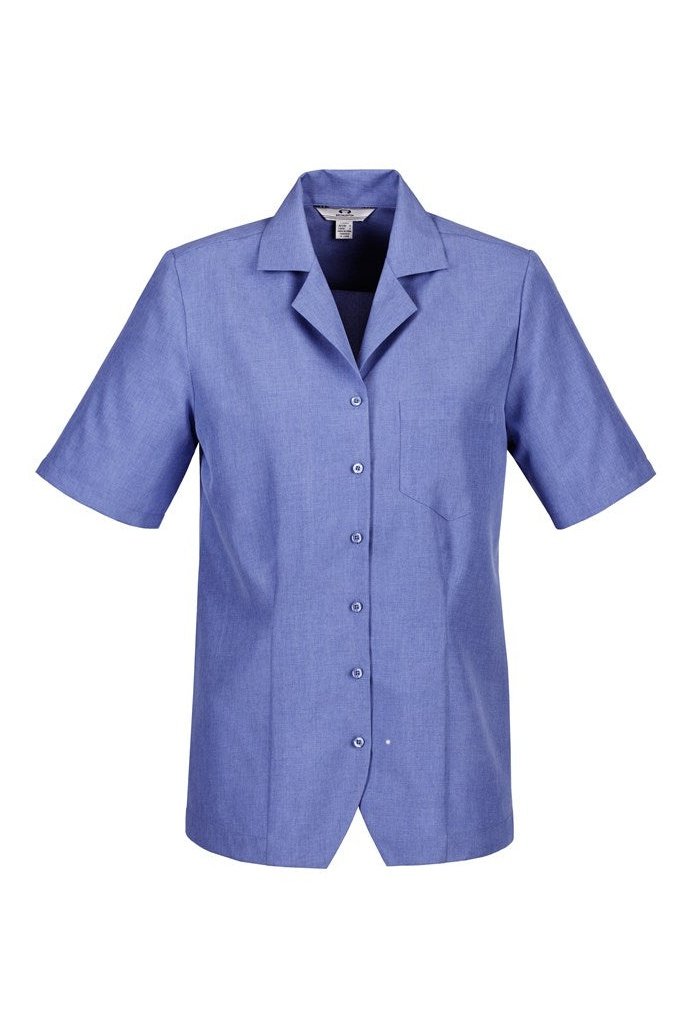 BIZ Ladies Plain Oasis Overblouse - S265LS | Biz Collection | Fashion Biz Online