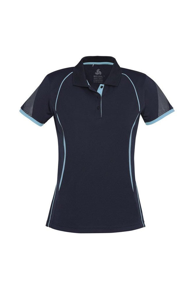 BIZ Ladies Razor Polo Short Sleeve - P405LS | Biz Collection | Fashion Biz Online