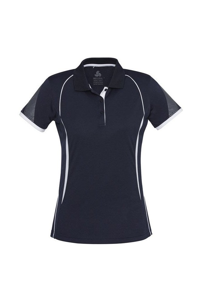 BIZ Ladies Razor Polo Short Sleeve - P405LS | Biz Collection | Fashion Biz Online