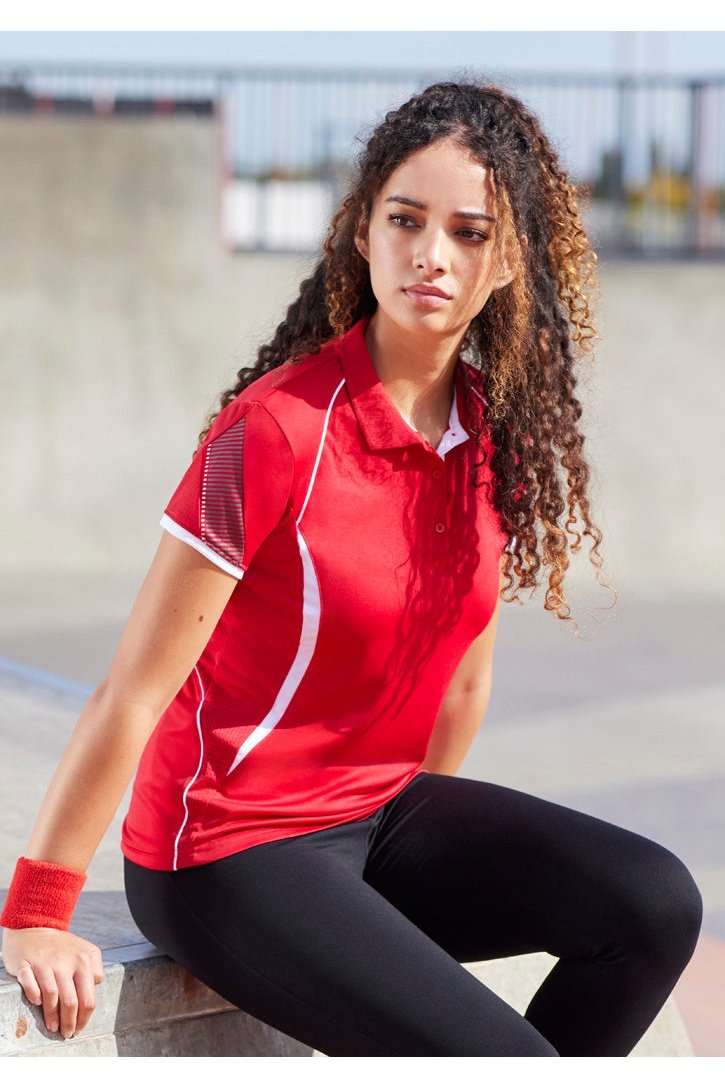 BIZ Ladies Razor Polo Short Sleeve - P405LS | Biz Collection | Fashion Biz Online