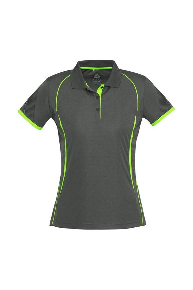 BIZ Ladies Razor Polo Short Sleeve - P405LS | Biz Collection | Fashion Biz Online