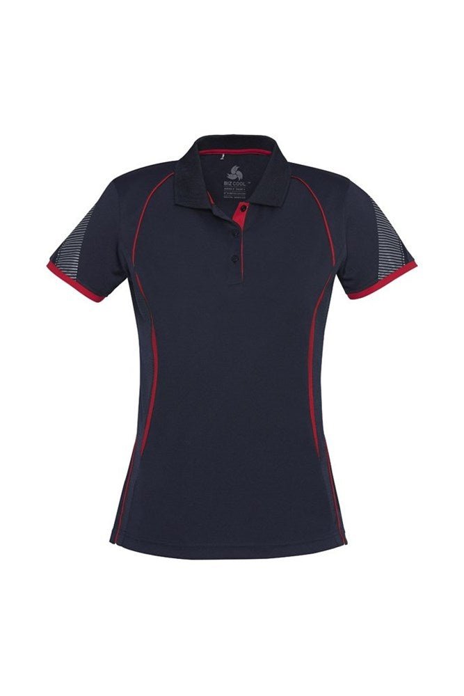 BIZ Ladies Razor Polo Short Sleeve - P405LS | Biz Collection | Fashion Biz Online