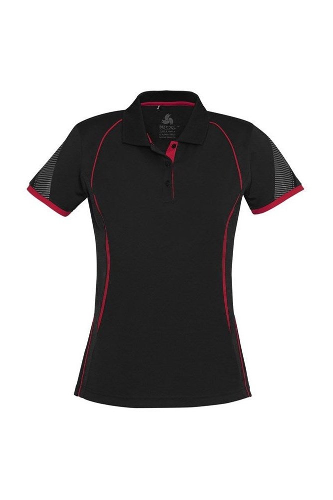 BIZ Ladies Razor Polo Short Sleeve - P405LS | Biz Collection | Fashion Biz Online