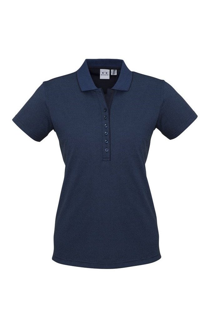 BIZ Ladies Shadow Polo - P501LS | Biz Collection | Fashion Biz Online