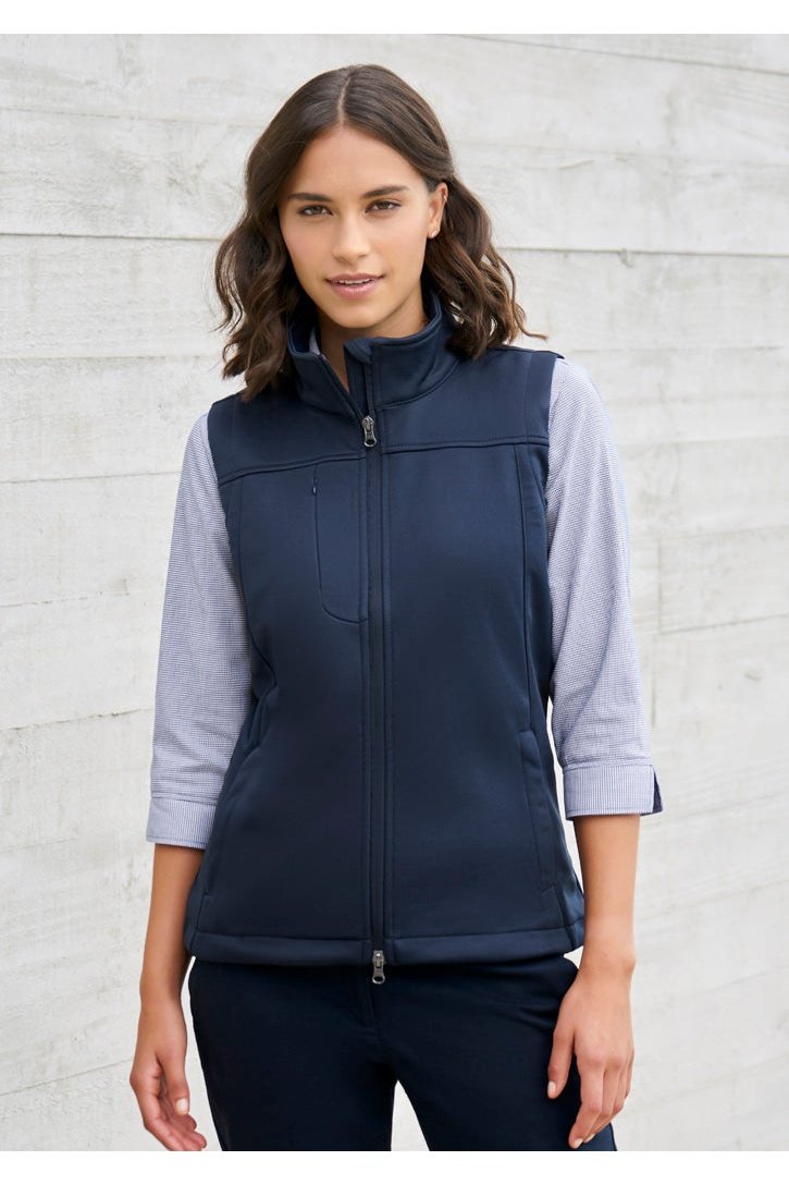 BIZ Ladies Soft Shell Vest - J29123 | Biz Collection | Fashion Biz Online