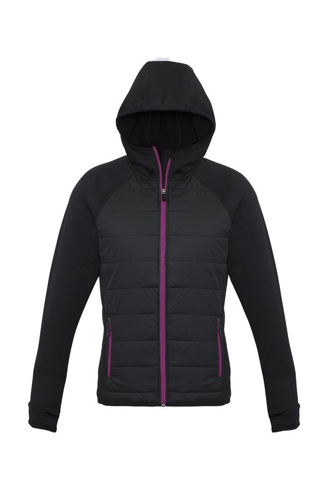 BIZ Ladies Stealth Tech Hoodie - J515L | Biz Collection | Fashion Biz Online