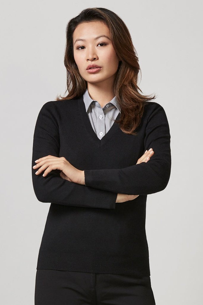 BIZ Ladies V-Neck Pullover - LP3506 | Biz Collection | Fashion Biz Online
