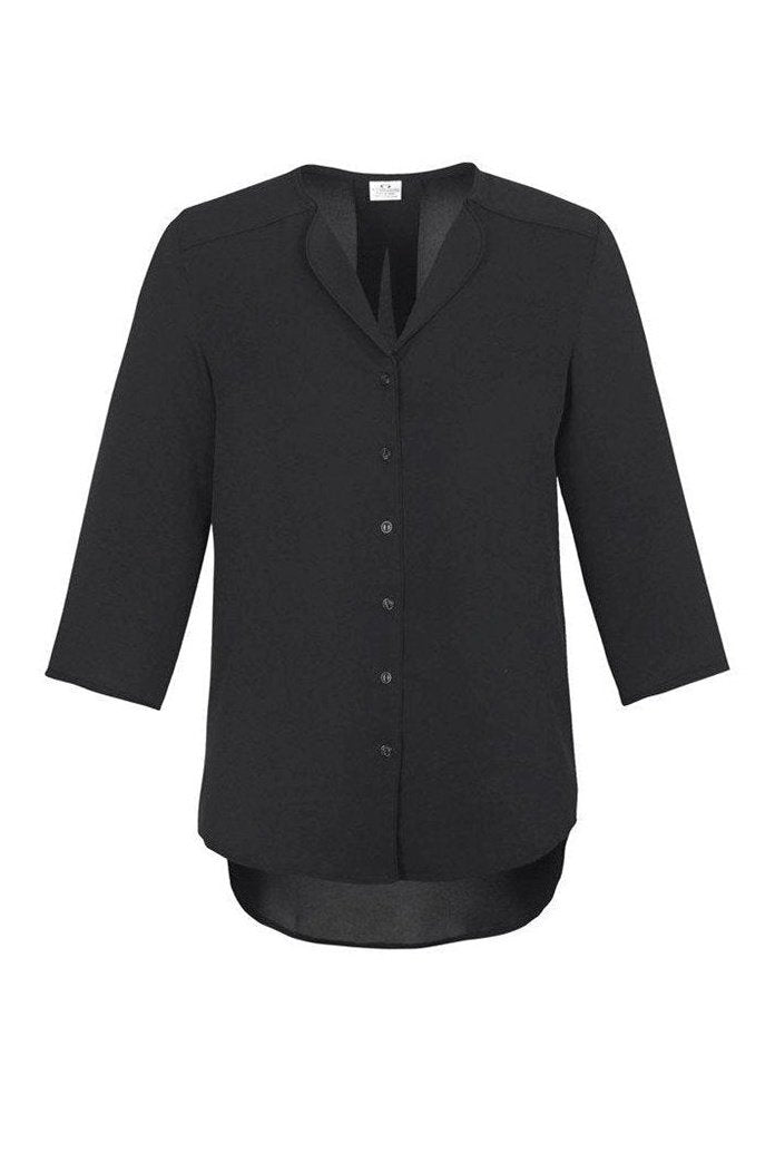 BIZ Lily Ladies Longline Blouse - S015LT | Biz Collection | Fashion Biz Online