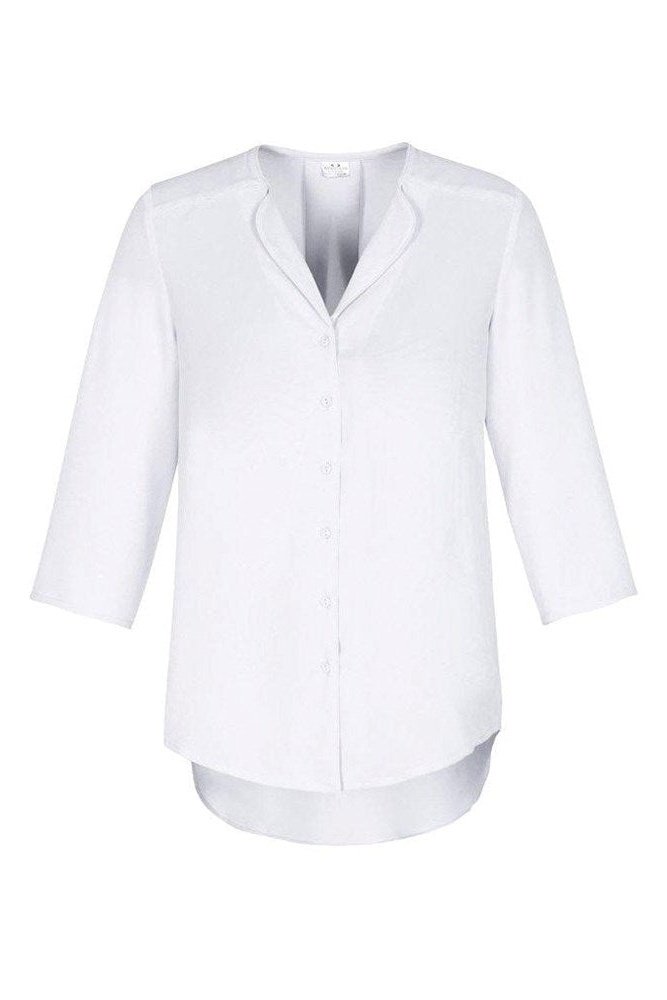 BIZ Lily Ladies Longline Blouse - S015LT | Biz Collection | Fashion Biz Online