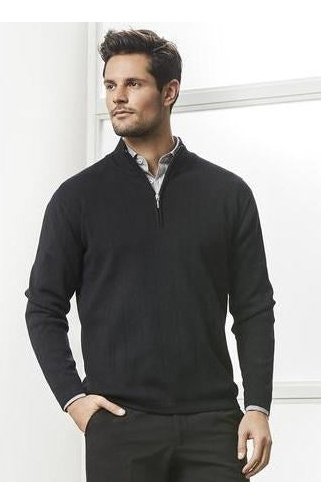 BIZ Mens 80/20 Wool-Rich Pullover - WP10310 | Biz Collection | Fashion Biz Online