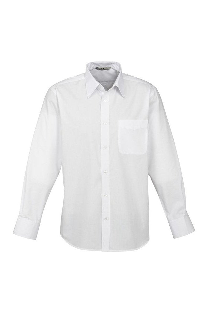 BIZ Mens Base Long Sleeve Shirt - S10510 | Biz Collection | Fashion Biz Online
